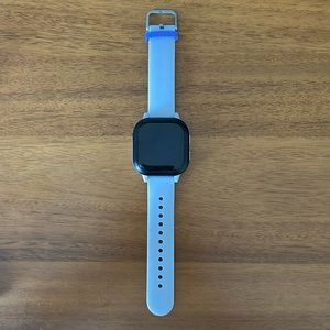 LIKE NEW - Gizmo Watch 2 - Sky Blue with Purple/Lavender accent.